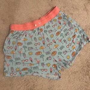 Little Sleepies Pool Party Mom Shorts